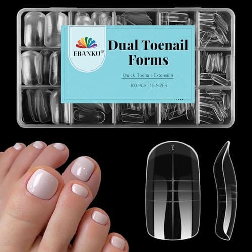 300pc Toenail Forms