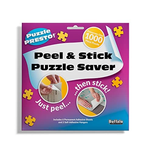 Peel & Stick Puzzle Saver