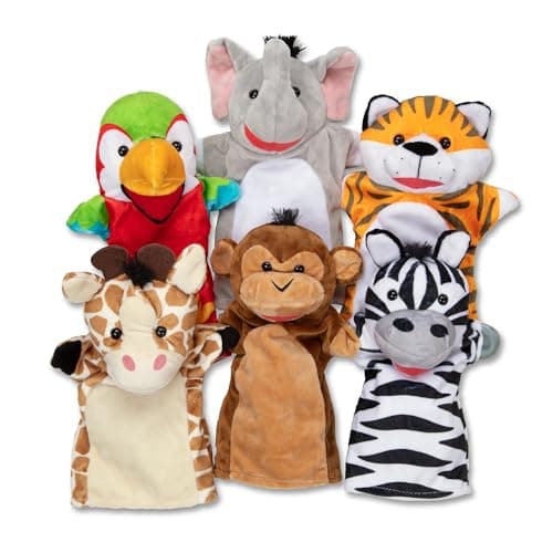 Melissa & Doug Safari Puppets