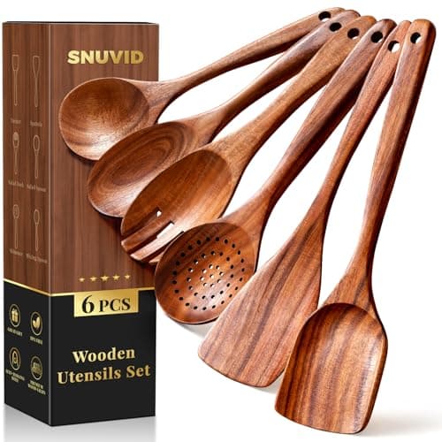 6-Piece Teak Utensil Set