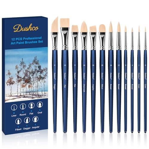 12-Piece Oval Brush Set