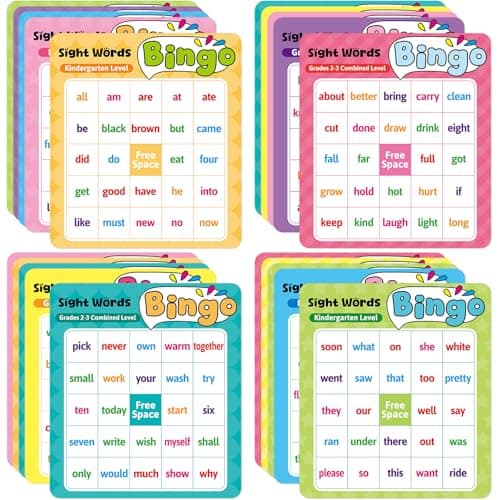 Sight Word Bingo