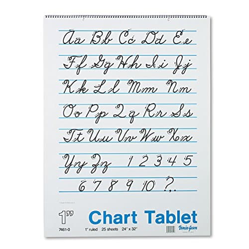 Pacon Cursive Chart Tablet
