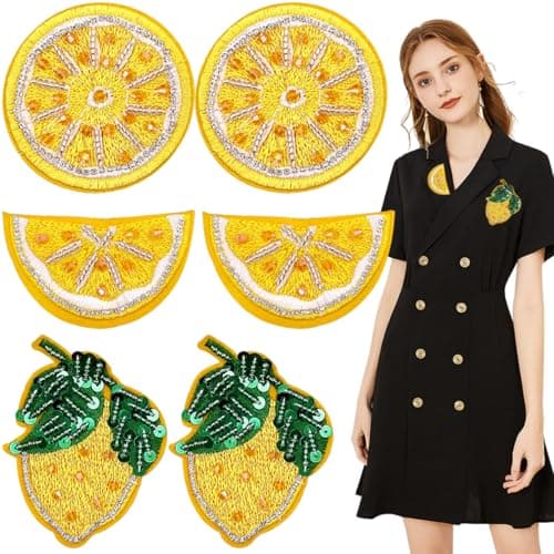 Lemon Beaded Patches
