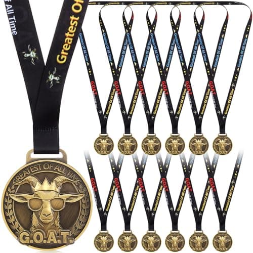 GOAT Champion Medals
