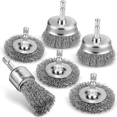 6-Piece Cup Brush Set