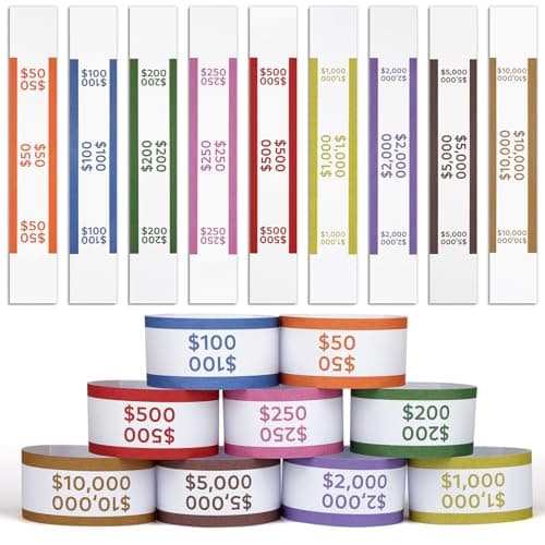 Color-Coded Currency Straps