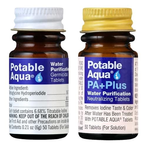 Emergency Water Tablets