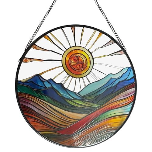 Sun Mountains Glass Panel