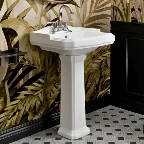 Vintage 23" Pedestal Sink