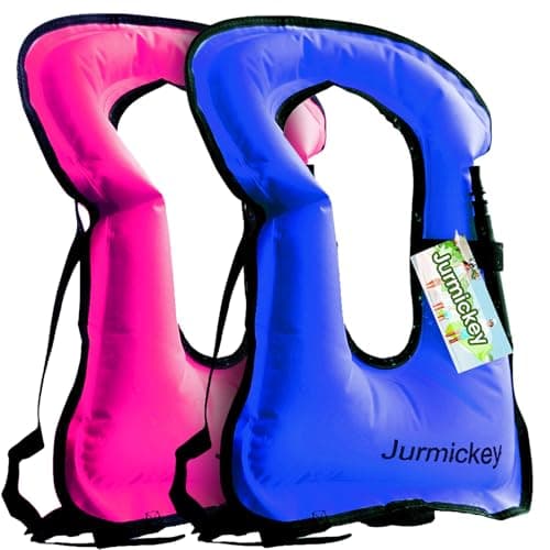 2-Pack Travel Snorkel Vests