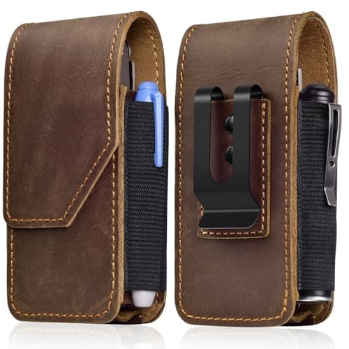 Magnetic Leather Sheath