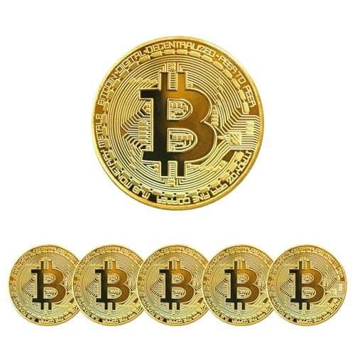 Gold‐Plated Bitcoin Set