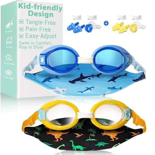 Fabric-Strap Kids Goggles