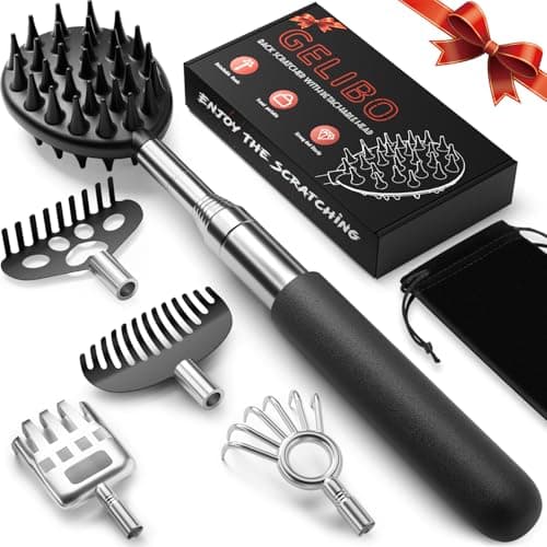 5-Head Telescoping Scratcher