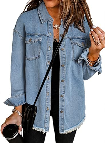 Chic Oversized Denim Jacket