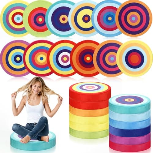 GlikCeil Rainbow Floor Cushions