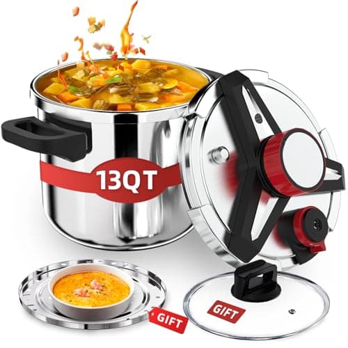 SVKLHY 13-Qt Stainless Cooker