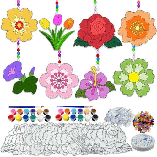 Floral Spring Suncatcher Kit