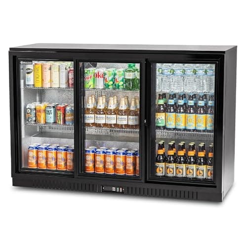 54-Inch Sliding Door Fridge