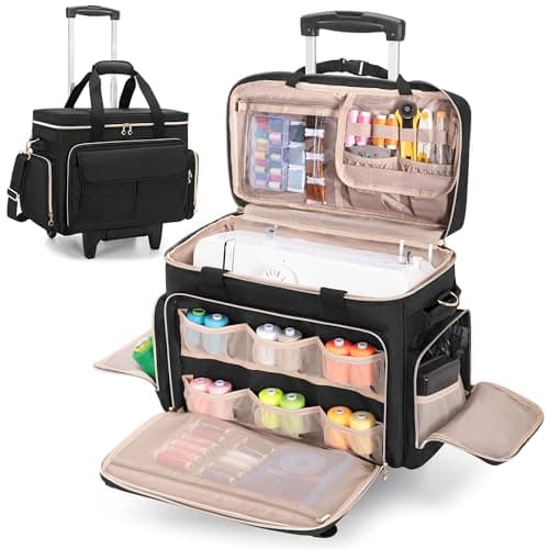 Wheeled Sewing Bag