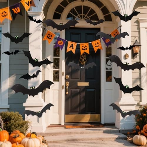Spooky Hanging Bat Kit