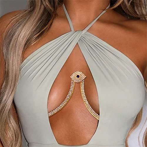 Rhinestone Body Chain