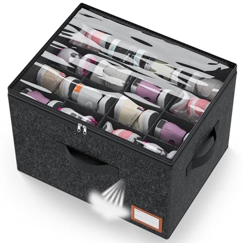 Adjustable Closet Shoe Bin
