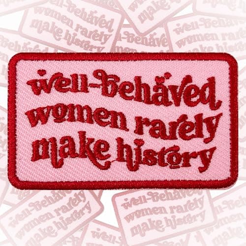 Statement Slogan Patch