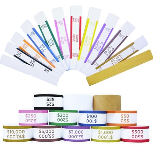 Homrelaxy 600pc Money Bands