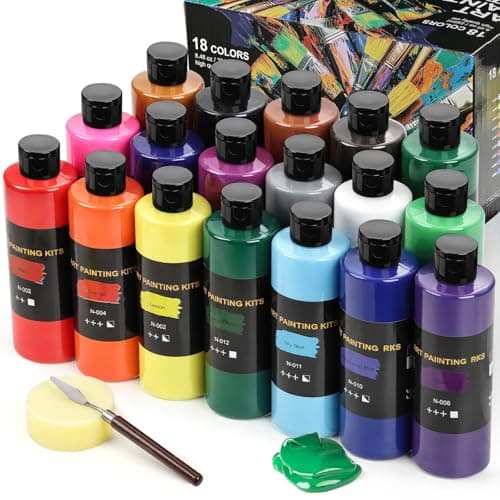Bulk Acrylic 18-Color Set