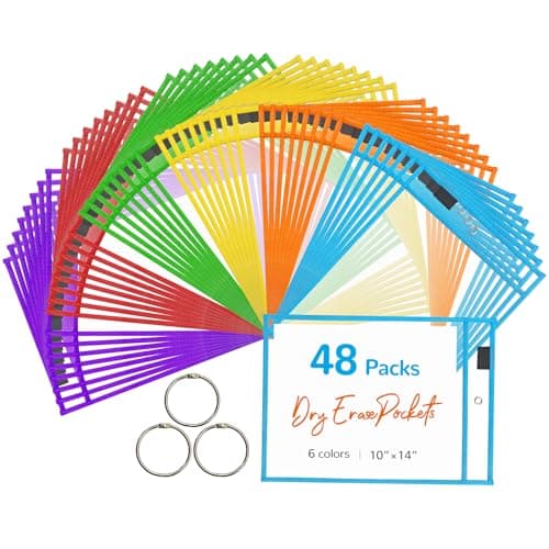 48-Pack Work Order Sleeves