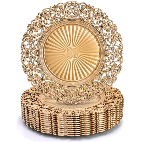 Decorative Gold Chargers