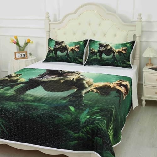 Dino Reversible Quilt