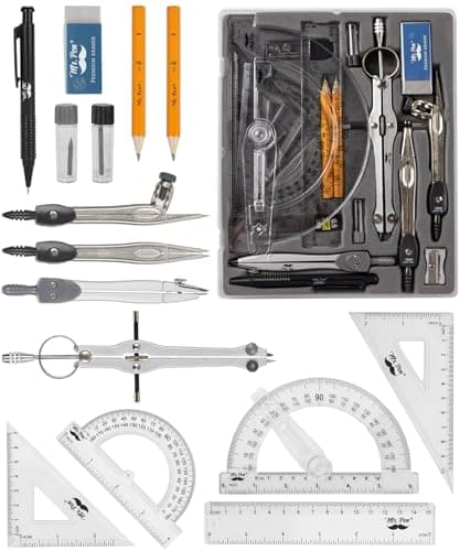 Mr. Pen 15-Piece Geometry Set