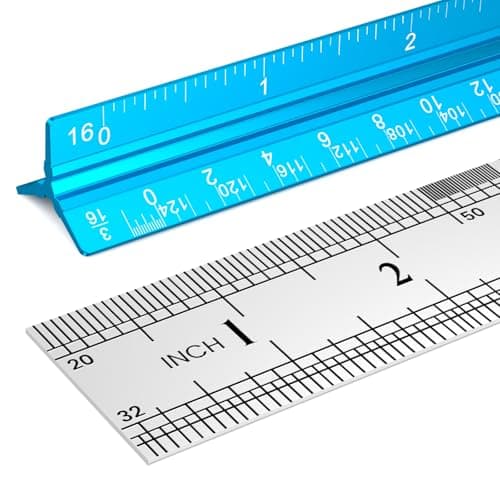 Aluminum Architect Ruler