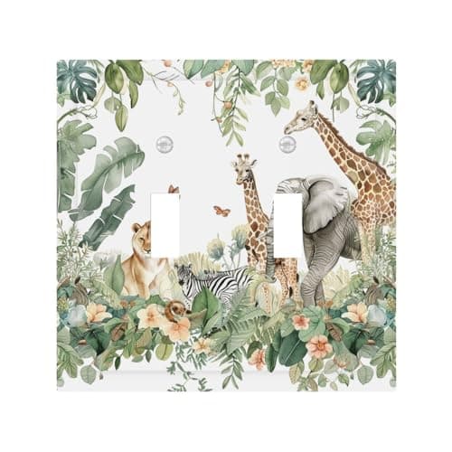 Tropical Safari Plate