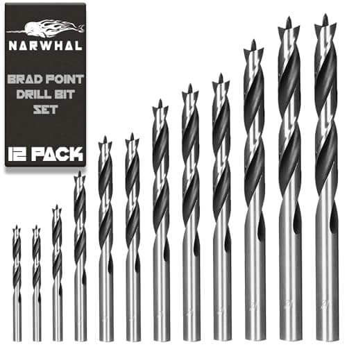 Narwhal 12pc Brad Set
