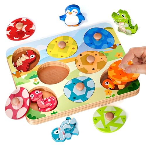 Animal Egg Peg Puzzle