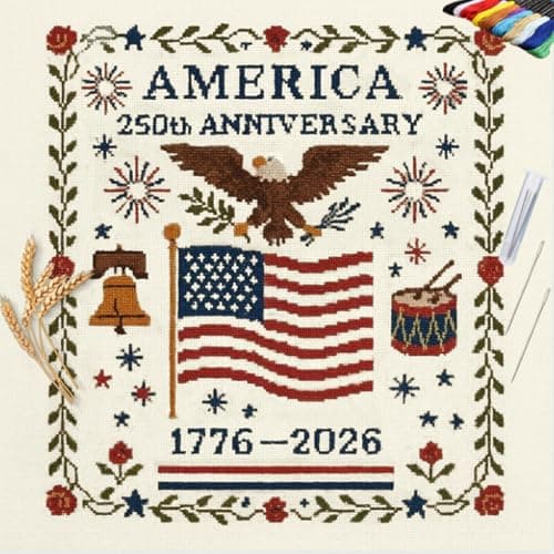 Patriotic Counted Kit