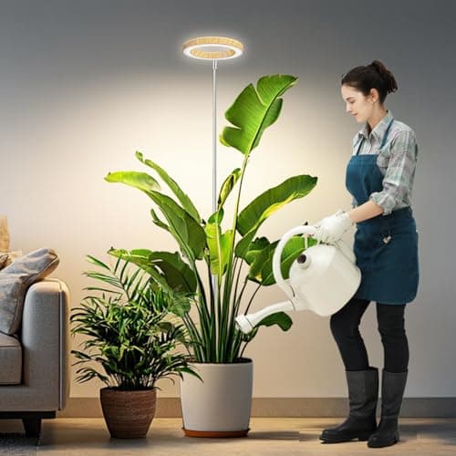 Woodgrain Full-Spectrum Lamp