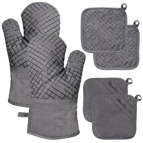 4-Piece Heat Mitt Set