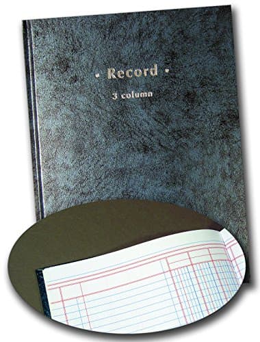 3-Column Ledger Book
