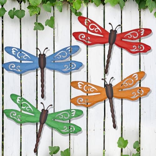 Metal Dragonfly Sculptures
