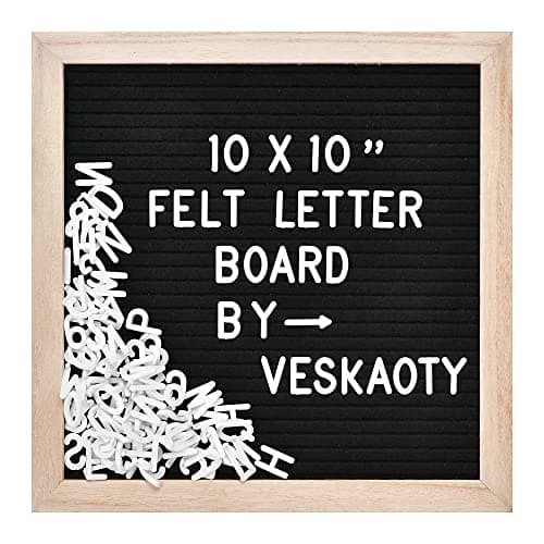 10x10 Felt Letter Board