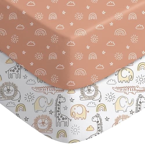 Soft Microfiber Crib Sheets