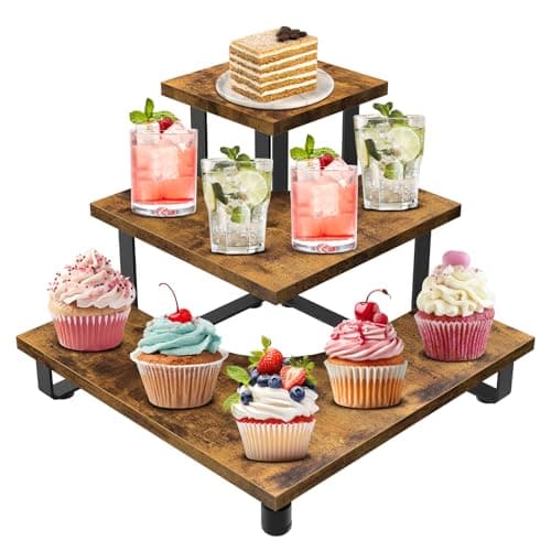 Vendor Tiered Shelves