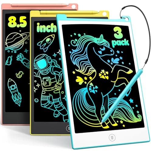 Colorful LCD Doodle Tablets Trio