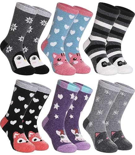 Warm Kids Wool Socks