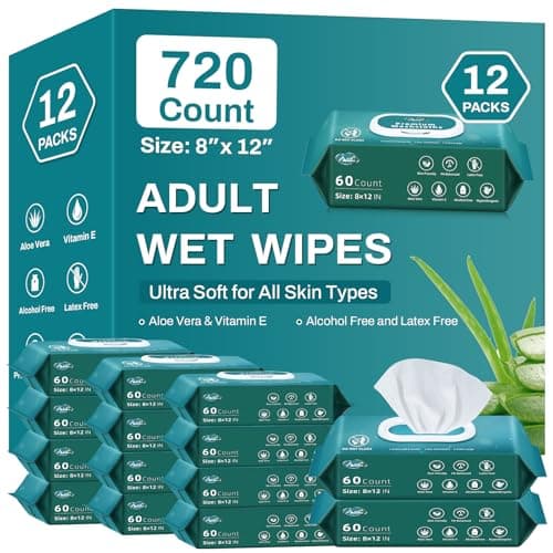 720-Count Bath Wipes